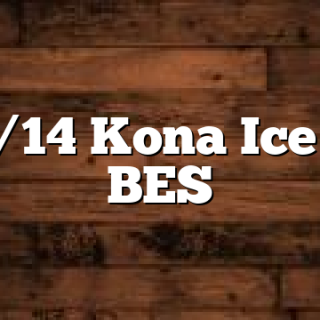11/14 Kona Ice at BES