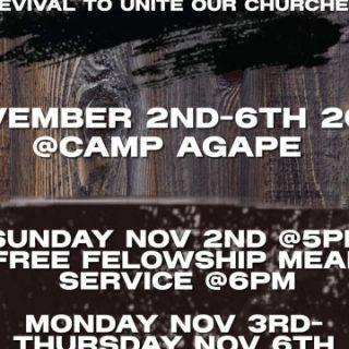 11/6 Camp Meeting at Camp Agape Benton, TN