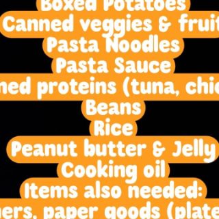 Bradley Polk Walk In Food Drive is Going on NOW!