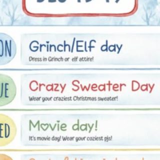 12/15 South Polk Elementary Spirit Week