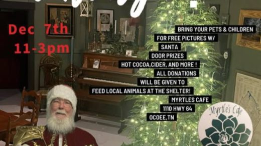 12/7 Santa is Coming to Myrtles in Polk