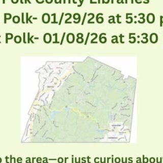 1/8 West Polk Library Program “So you aren’t from around here?”