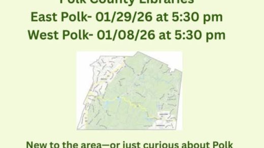 1/8 West Polk Library Program “So you aren’t from around here?”