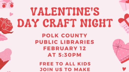 2/12 Valentine’s Day Craft Night