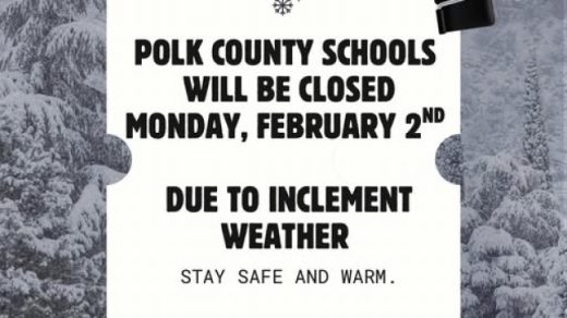 2/2 No School for Polk County, TN