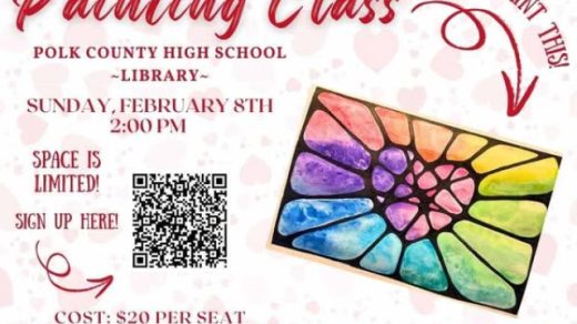 2/8 Painting Class at PCHS Benton, TN