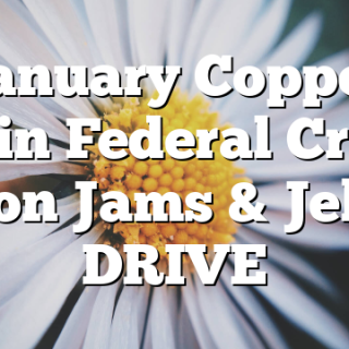 January Copper Basin Federal Credit Union Jams & Jellies DRIVE