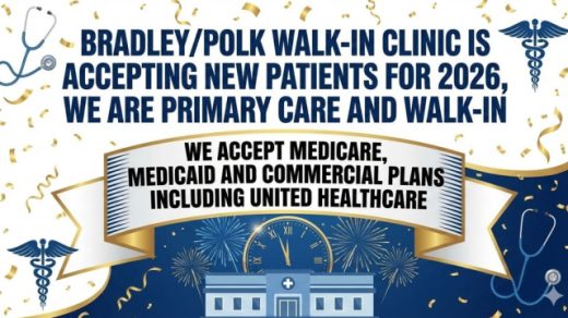Bradley Polk Walk In is Accepting New Patients in 2026