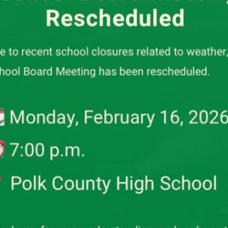 2/16 Polk Co School Board Meeting