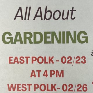 2/23 Tween Time at East Polk Library