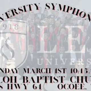 3/1 Lee University Symphonic Band in Ocoee, TN
