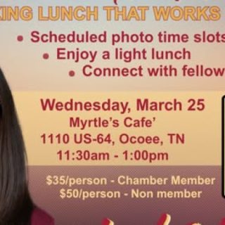 3/25 A Working Lunch That Works for You Event