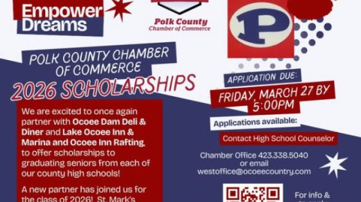 3/27 Polk Chamber of Commerce Scholarship Deadline