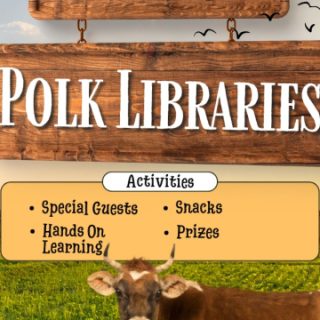 3/28 Farm Day at the East Polk Library