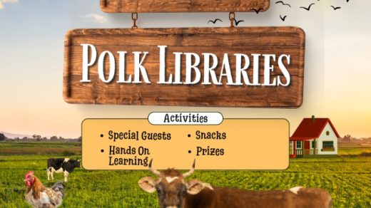3/28 Farm Day at the East Polk Library