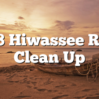 3/28 Hiwassee River Clean Up