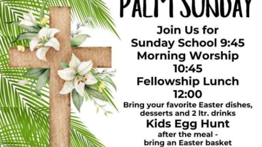 3/29 Delano Baptist Church Palm Sunday Service