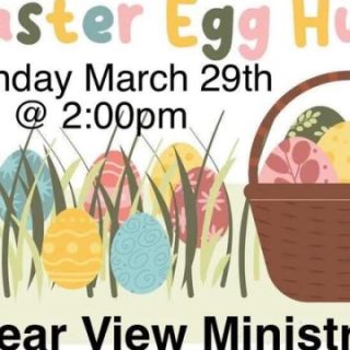 3/29 Egg Hunt at Clear View Ministries