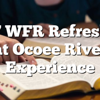 3/7 WFR Refresher at Ocoee River Experience