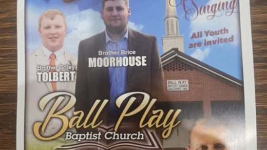 4/1 Community Youth Meeting at Ball Play Baptist Church