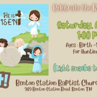 4/4 Benton Station Baptist Church Egg Hunt