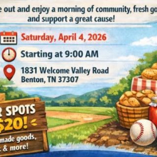 4/4 Community Farmer’s Market Fundraiser Benton, TN
