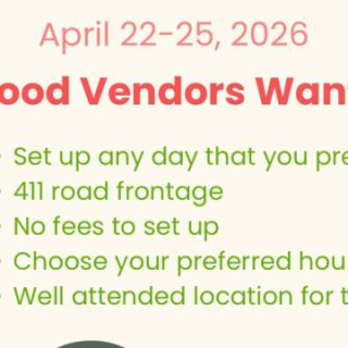 Food Vendors Wanted for Spring 411 Yard Sale Benton, TN
