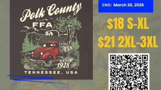 Polk County FFA T-Shirt Sale Going on NOW!