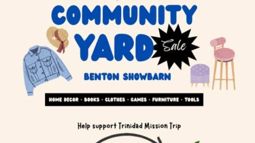 4/25 Missions Fundraiser Yard Sale Benton, TN