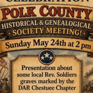 5/24 Polk County Historical & Genealogical Society Meeting
