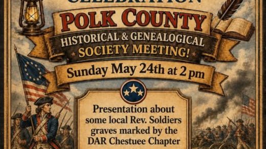 5/24 Polk County Historical & Genealogical Society Meeting