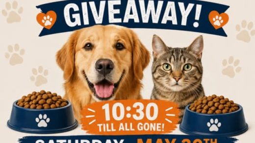 5/30 Cat & Dog Food Giveaway Benton, TN