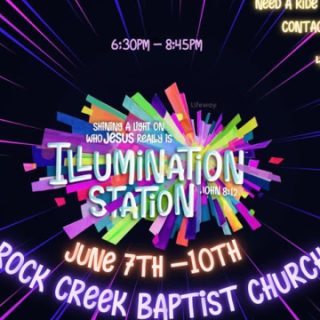 6/7-10 Rock Creek Baptist Church VBS