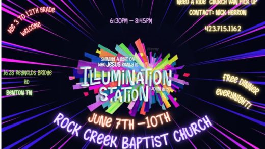 6/7-10 Rock Creek Baptist Church VBS