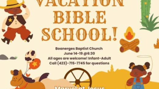 6/14-19 VBS at Boanerges Church Old Fort, TN