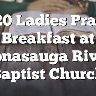 6/20 Ladies Prayer Breakfast at Conasauga River Baptist Church