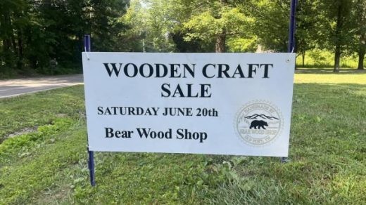 6/20 Bear Woodshop Wooden Craft Sale Old Fort, TN