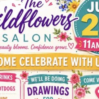 6/20 Grand Opening of the Wildflowers Salon Benton, TN