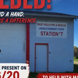 6/20 Maintenance Time at Fire Hall Linsdale