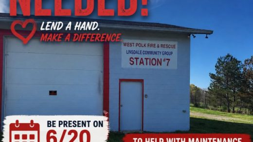6/20 Maintenance Time at Fire Hall Linsdale