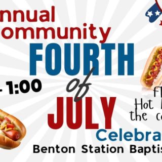 7/4 Community Hot Dog Roast at Benton Station Baptist Church
