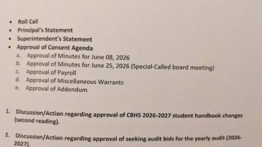 7/13 Polk Board of Education Meeting at Basin