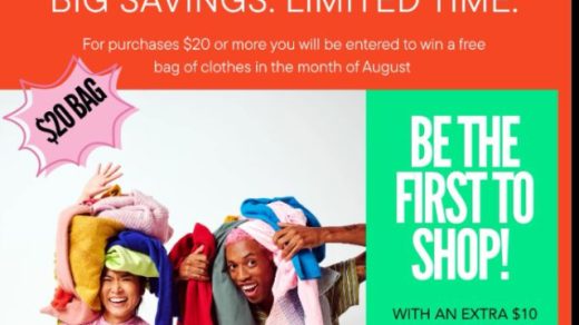 7/17 Bag Sale at PHP Benton, TN