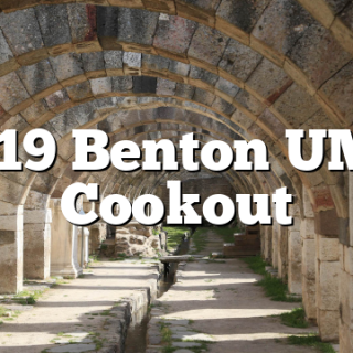 7/19 Benton UMC Cookout