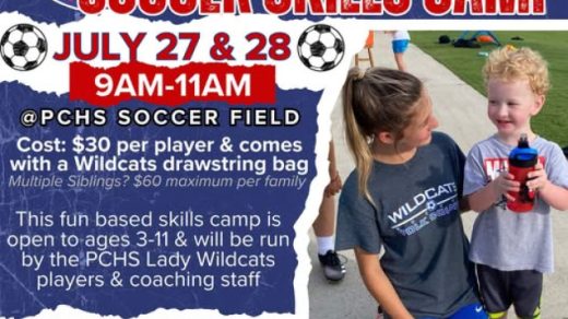 7/27-28 PCHS Wildcats Soccer Skills Camp Benton, TN