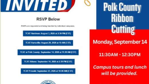 9/14 TCAT Polk County Ribbon Cutting Benton, TN