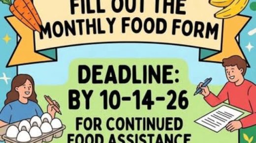 10/14/26 Deadline to Fill out Feeding God’s Lambs’ Food Form