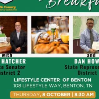 10/8 Legislative Breakfast with State Representative Dan Howell and State Senator Tom Hatcher