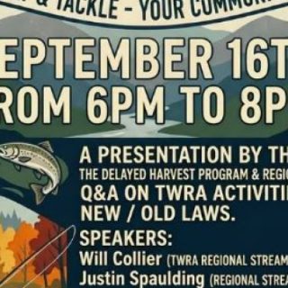9/12 TWRA Presentation at Reliance Fly & Tackle