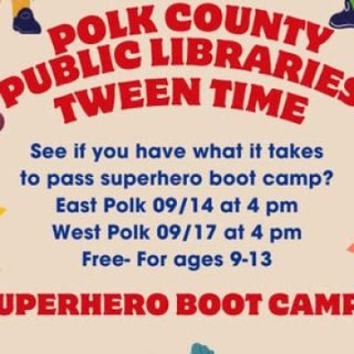 9/14 Polk County Public Libraries Tween Time at East Location